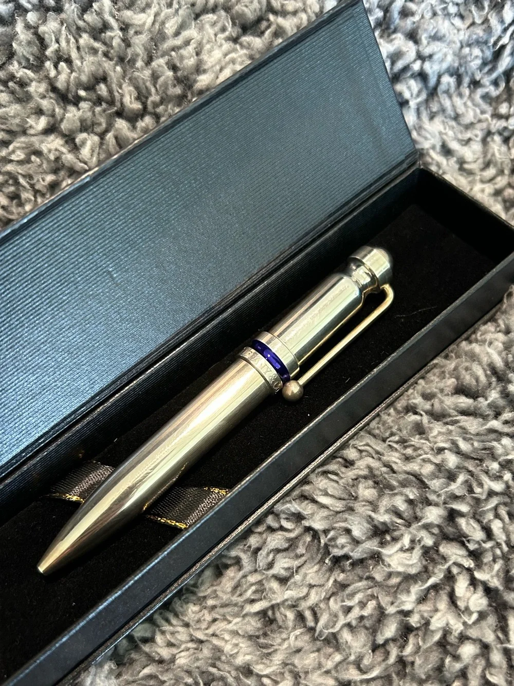 TIFFANY＆Co. Paloma Picasso Sterling Silver 925 Twisted Ballpoint Pen authentic